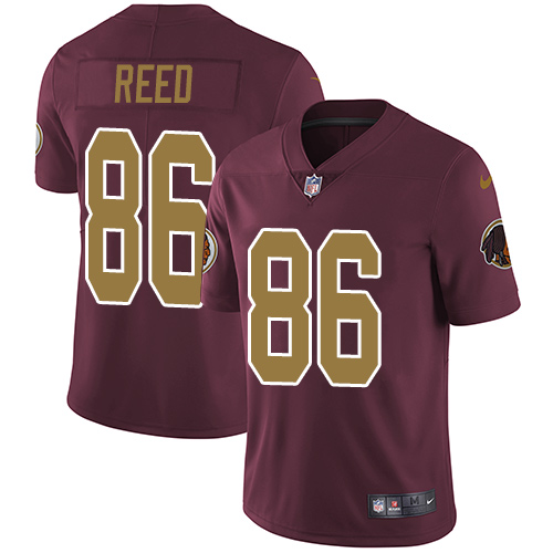 Nike Redskins #86 Jordan Reed Burgundy Red Alternate Men's Stitched NFL Vapor Untouchable Limited Jersey